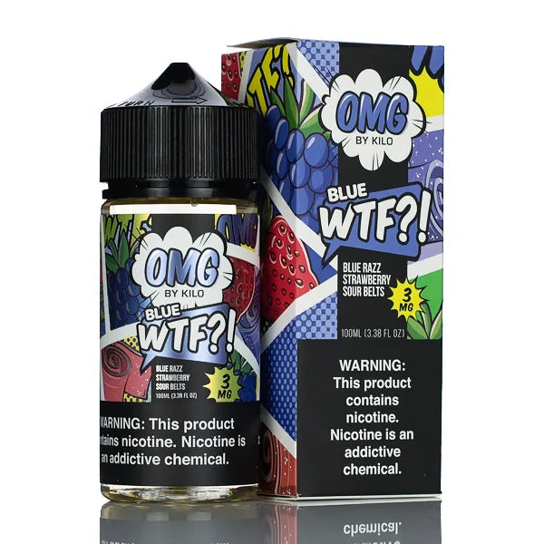 how much is elf bar vape OMG E-Liquid - Blue WTF - 100ml