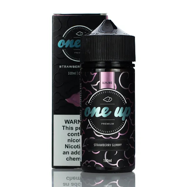 One Up Premium E-liquids - Strawberry Gummy - 100ml | E Liquid One Up Premium E-liquids - Strawberry Gummy - 100ml | E Liquid