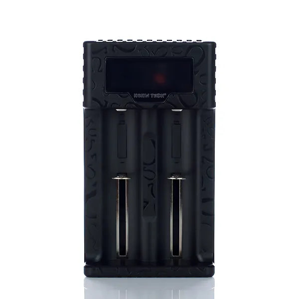 Hohm Tech Onyx Ohm 2A Matrix Display Battery Charger | 2 Bay Hohm Tech Onyx Ohm 2A Matrix Display Battery Charger | 2 Bay