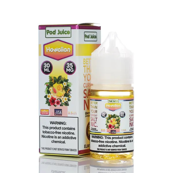 Pod Juice Smooth Salt - Hawaiian - 30ml | Vape Salt Nicotine E-Liquid Pod Juice Smooth Salt - Hawaiian - 30ml | Vape Salt Nicotine E-Liquid