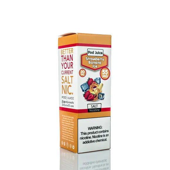 Pod Juice Smooth Salt - Strawberry Banana Freeze - 30ml