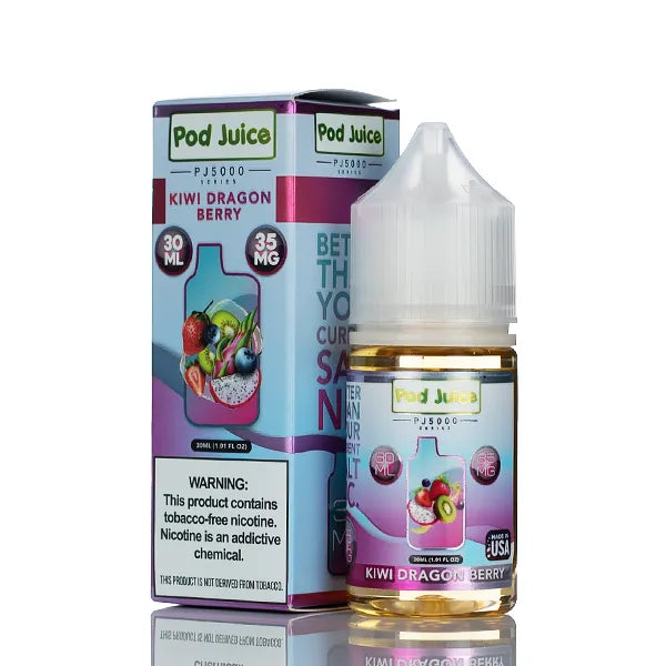 Pod Juice Salt PJ5000 - Kiwi Dragon Berry - 30ml