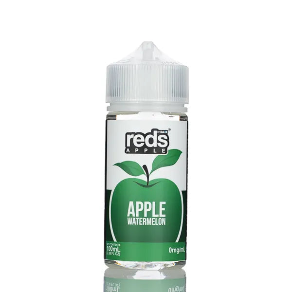 7 Daze Reds Apple - No Nicotine Vape Juice - 100ml