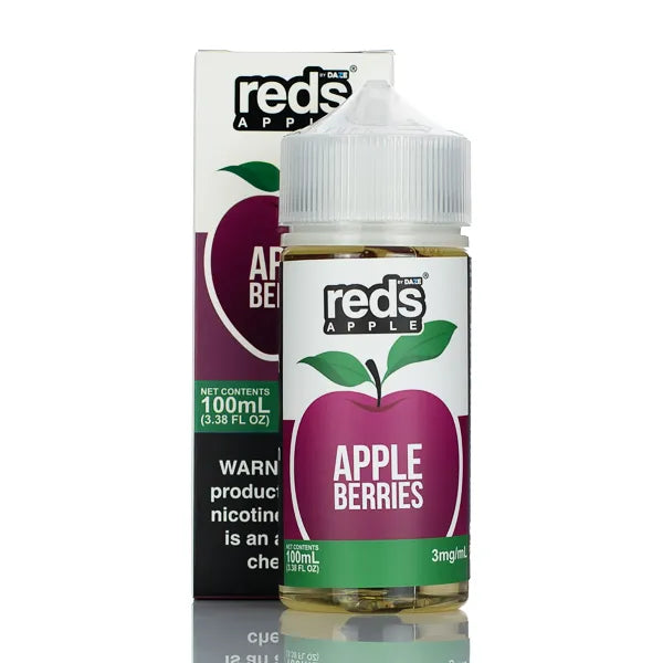 7 Daze Reds Apple eJuice Berries - 100ml | E-Liquids 7 Daze Reds Apple eJuice Berries - 100ml | E-Liquids
