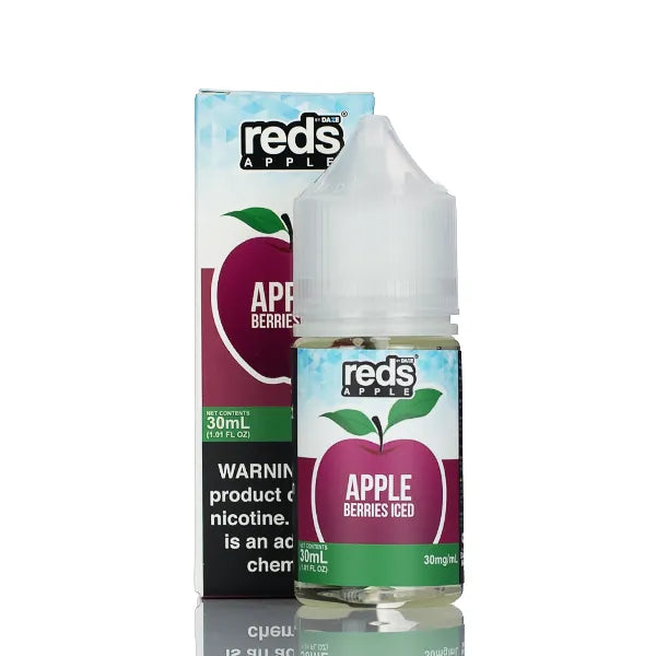7 Daze Salt Reds Apple ICED Berries - 30ml | Salt Nic