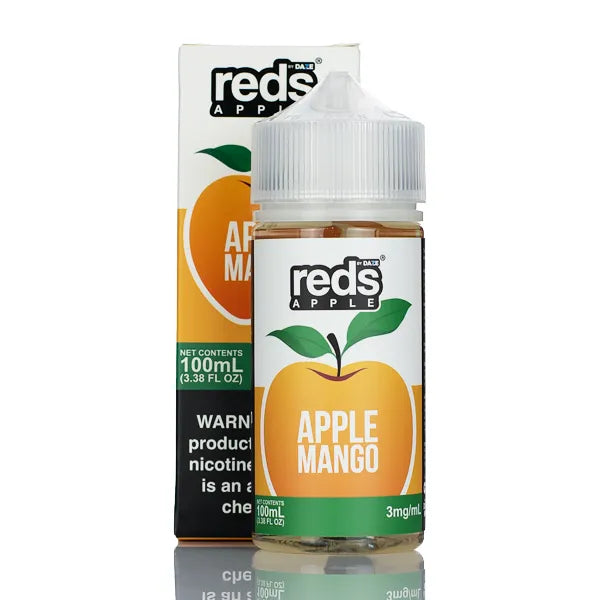 7 Daze Reds Apple eJuice Mango - 100ml | E-Liquids 7 Daze Reds Apple eJuice Mango - 100ml | E-Liquids