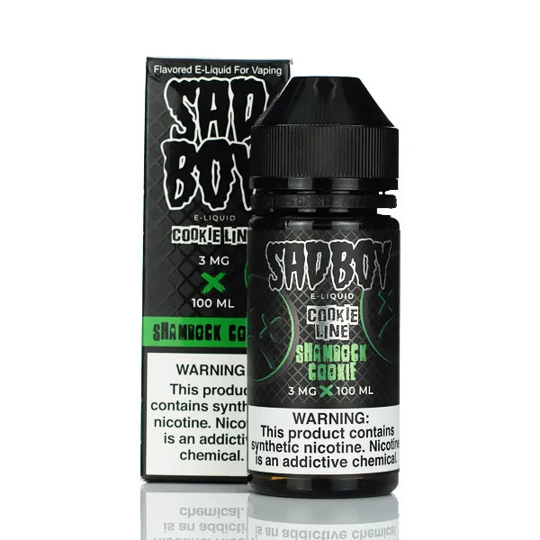 Sadboy E-liquid - Shamrock Cookie - 100ml | Only $12.99 Sadboy E-liquid - Shamrock Cookie - 100ml | Only $12.99