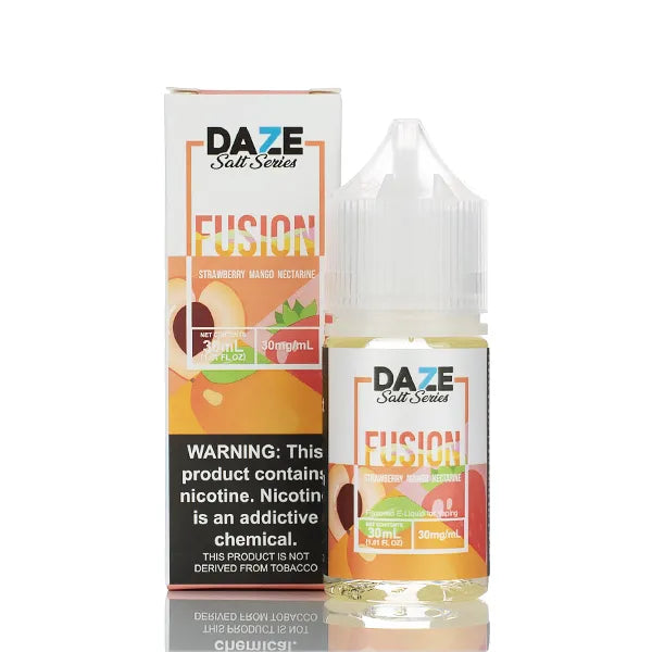 7 Daze Fusion TFN Salt - Strawberry Mango Nectarine 30ml | Salt Nic