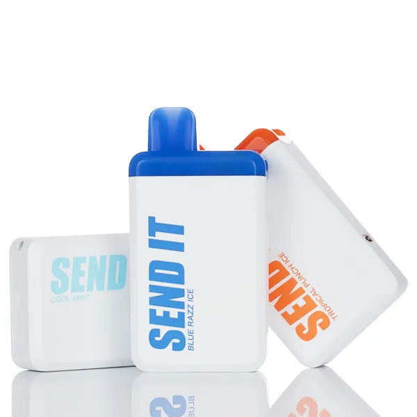 Send It 5000 Puffs Rechargeable Disposable Vape - 12ML | 5% Nicotine Send It 5000 Puffs Rechargeable Disposable Vape - 12ML | 5% Nicotine