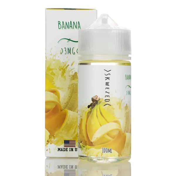 Skwezed - Banana - 100ml | E-Liquid Vape Juice Skwezed - Banana - 100ml | E-Liquid Vape Juice
