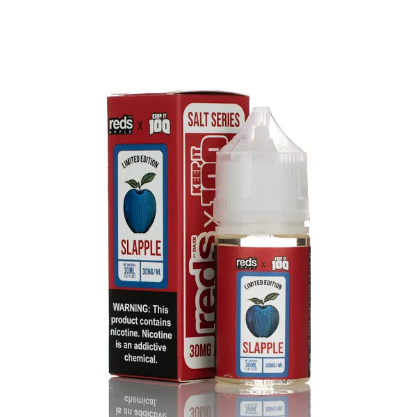 7 Daze Reds Apple x Keep It 100 Salt Series Slapple 30ml | Pod Juice 7 Daze Reds Apple x Keep It 100 Salt Series Slapple 30ml | Pod Juice