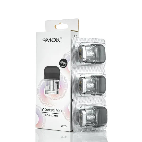 SMOK Novo X Replacement Pods | Vape Accessories, Mesh Vape Coil SMOK Novo X Replacement Pods | Vape Accessories, Mesh Vape Coil