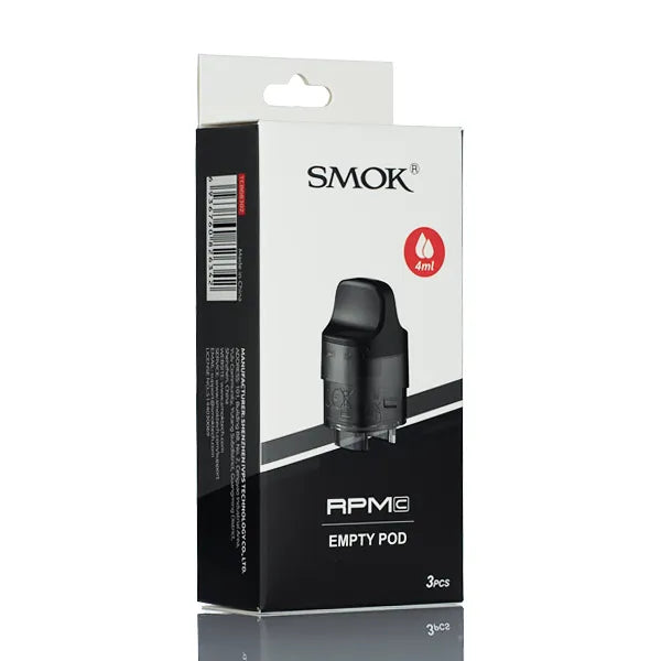 elf bar vape uk SMOK RPM C Empty 4ml Replacement Pods - 3 Pack