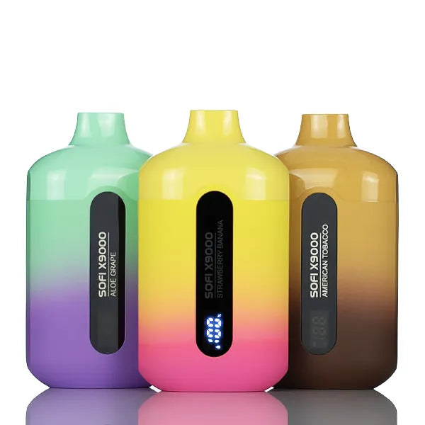vape elevate discount codes SOFI X9000 9000 Puffs Dual Mesh No Nicotine Disposable Vape