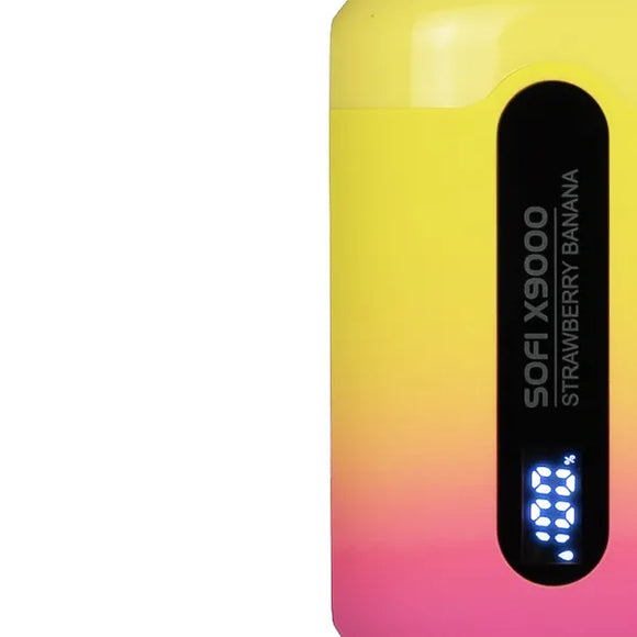 SOFI X9000 9000 Puffs Dual Mesh No Nicotine Disposable Vape - 18ml