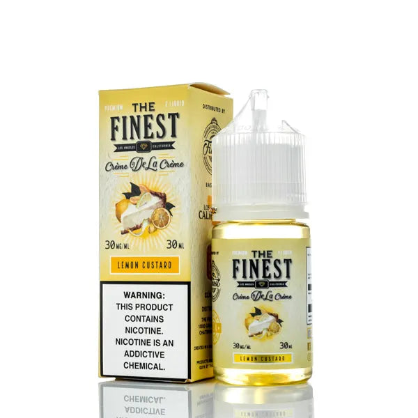 The Finest E-Liquid Salt Nic Lemon Custard 30ml | Pod Juice