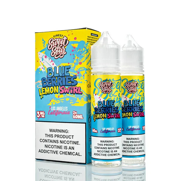 The Finest E-Liquid Blue Berries Lemon Swirl 120ml | eJuice