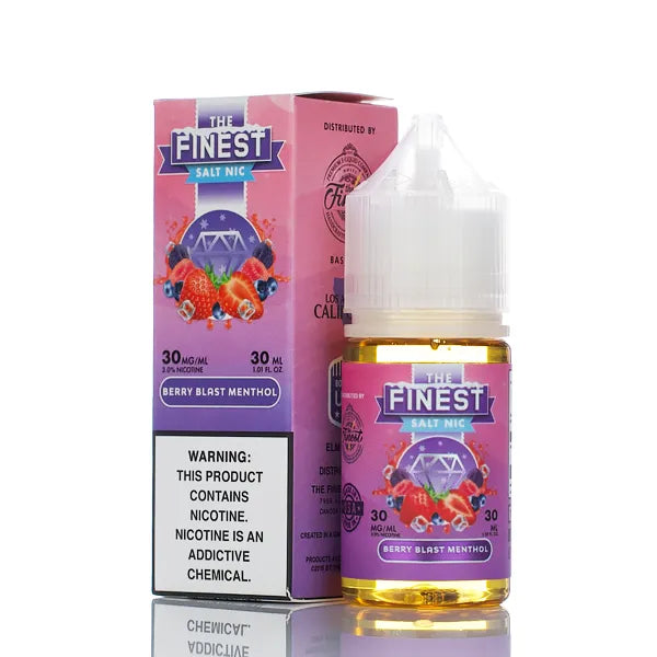 The Finest E-Liquid Salt Nic Berry Blast Menthol 30ml | Pod Juice The Finest E-Liquid Salt Nic Berry Blast Menthol 30ml | Pod Juice