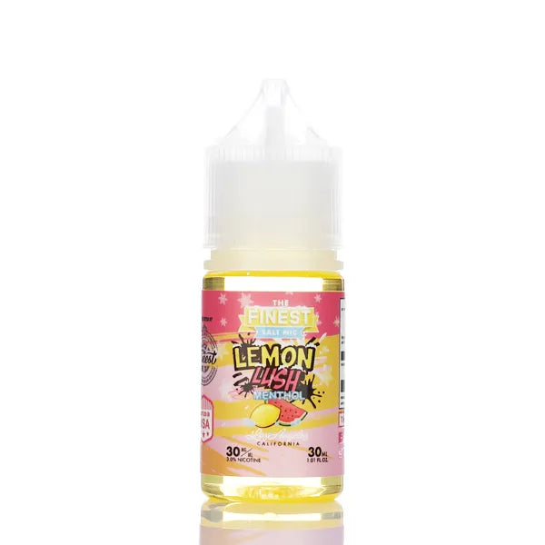 The Finest E-Liquid - Salt Nic Series - Lemon Lush Menthol - 30ml - 0