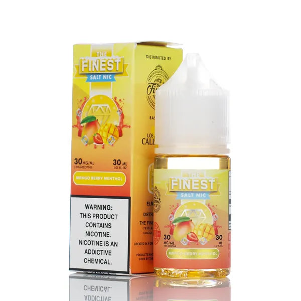 The Finest E-Liquid Salt Nic Mango Berry Menthol 30ml | Pod Juice The Finest E-Liquid Salt Nic Mango Berry Menthol 30ml | Pod Juice