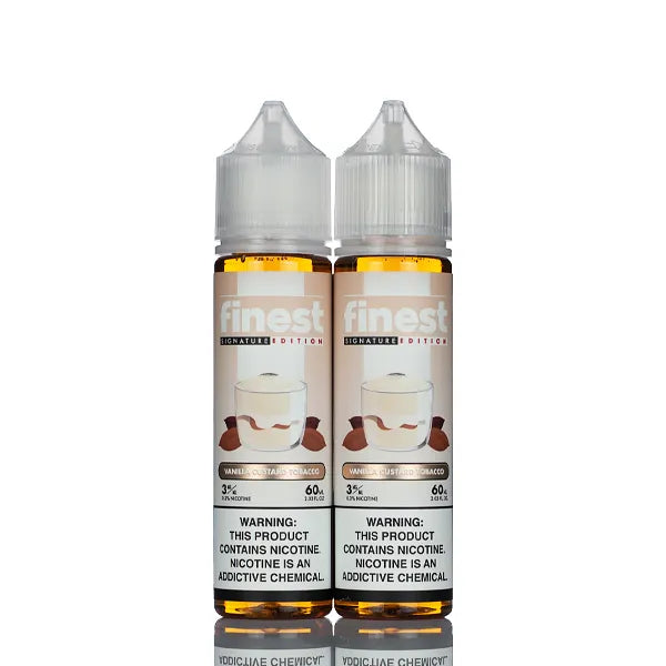 The Finest E-Liquid - Signature Edition - Vanilla Custard Tobacco  - 120ml - 0