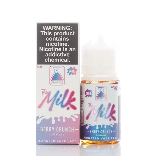 The Milk E-Liquid TFN Salts - Berry Crunch - 30ml | Salt Nic