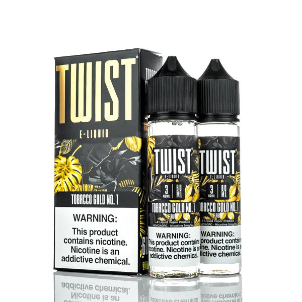 Twist E-Liquids - Tobacco Gold No.1 - 120ml | Vape E-Juice, E-Liquid Twist E-Liquids - Tobacco Gold No.1 - 120ml | Vape E-Juice, E-Liquid