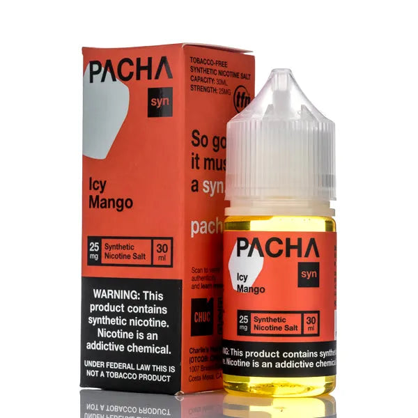 Pachamama Salts - Icy Mango - 30ml | Salt Nic Pachamama Salts - Icy Mango - 30ml | Salt Nic