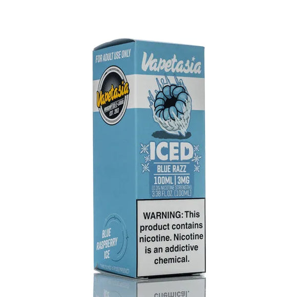 Vapetasia - ICED Blue Razz - 100ml