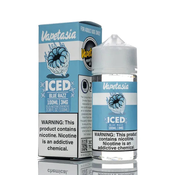 Vapetasia - ICED Blue Razz - 100ml