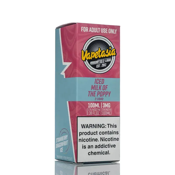 Vapetasia - ICED Milk Of The Poppy - 100ml