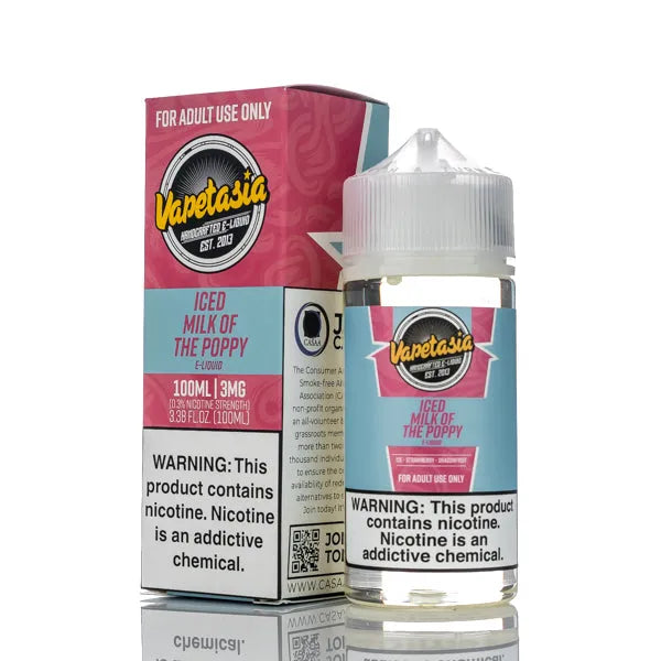 Vapetasia - ICED Milk Of The Poppy - 100ml | Vape Juice