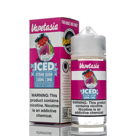 Vapetasia - ICED Straw Guaw - 100ml