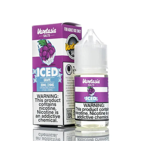 Vapetasia E-Juice Salts - ICED Grape - 30ml | Pod Juice Vapetasia E-Juice Salts - ICED Grape - 30ml | Pod Juice