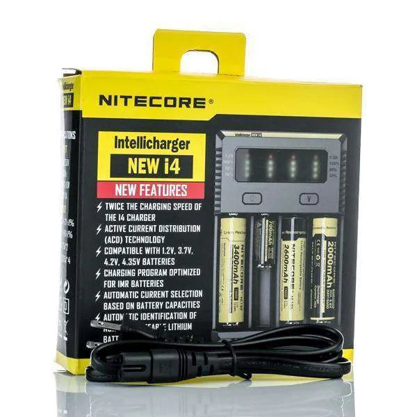 Nitecore Accessory Default Title Nitecore New i4 Intellicharger Battery Charger - Four Bay