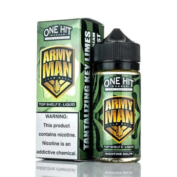 One Hit Wonder E-Liquid - Army Man - 100ml | E-Juices One Hit Wonder E-Liquid - Army Man - 100ml | E-Juices