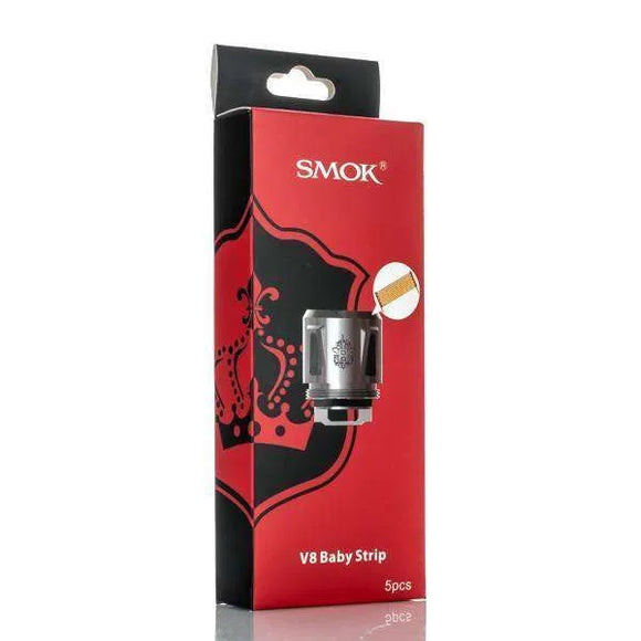 SMOK Replacement Coil SMOKtech TFV8 Baby Beast Replacement Coil - Pack of 5 - 0.15 ohm V8 Baby X4 Replacement Coils SMOK TFV8 Baby Beast Replacement Coil