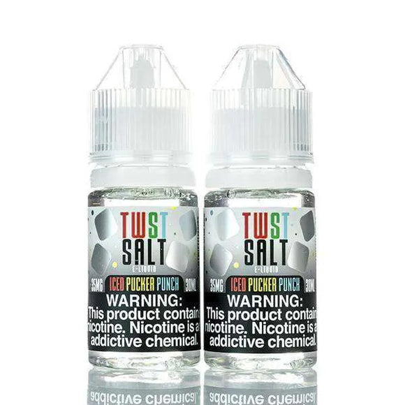 TWIST E-Liquids Nicotine Salt E Liquid 35mg TWST Salt E Liquid - Iced Pucker Punch - 60ml