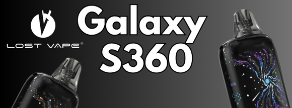 Lost Vape Galaxy S360 Pod Kit: Compact Size Meets a Wraparound Galaxy Display