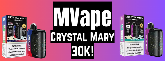 MVape Crystal Mary 30K: Big Puff Count, Bold Flavors, and Everyday Simplicity