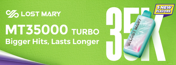 Five New Lost Mary MT35000 Turbo Flavors Are Here! (Here Are Our Thoughts...)
