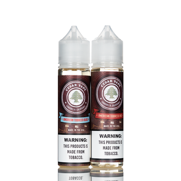 Cedar Vape E-Liquid - No Nicotine Vape Juice - 60ml