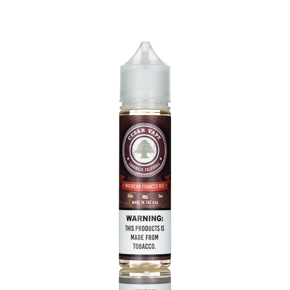 Cedar Vape E-Liquid - No Nicotine Vape Juice - 60ml (DISCONTINUED)
