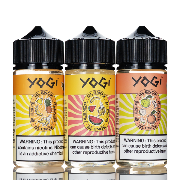 Yogi Blends E-Liquid - No Nicotine Vape Juice - 100mL