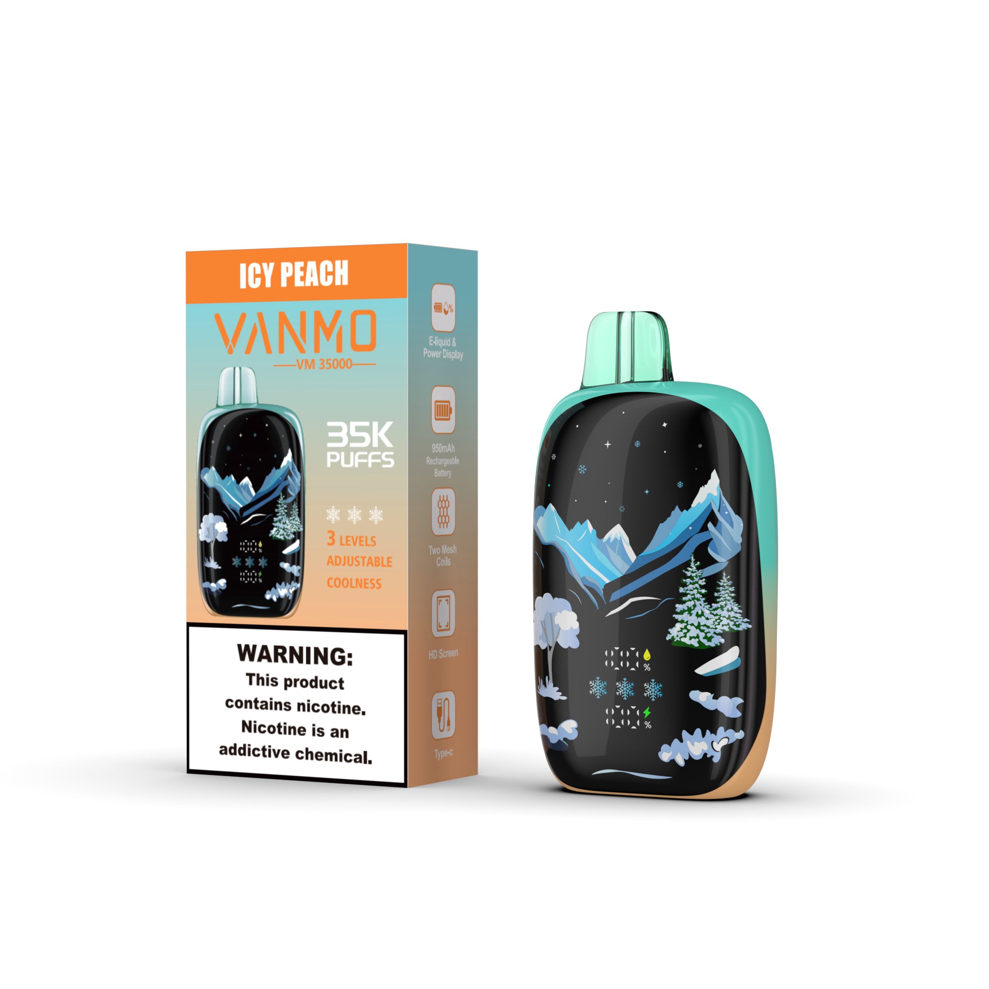 Vanmo VM35K 35000 Puffs Disposable Vape - 20mL | 5% Salt Vanmo VM35K 35000 Puffs Disposable Vape - 20mL | 5% Salt