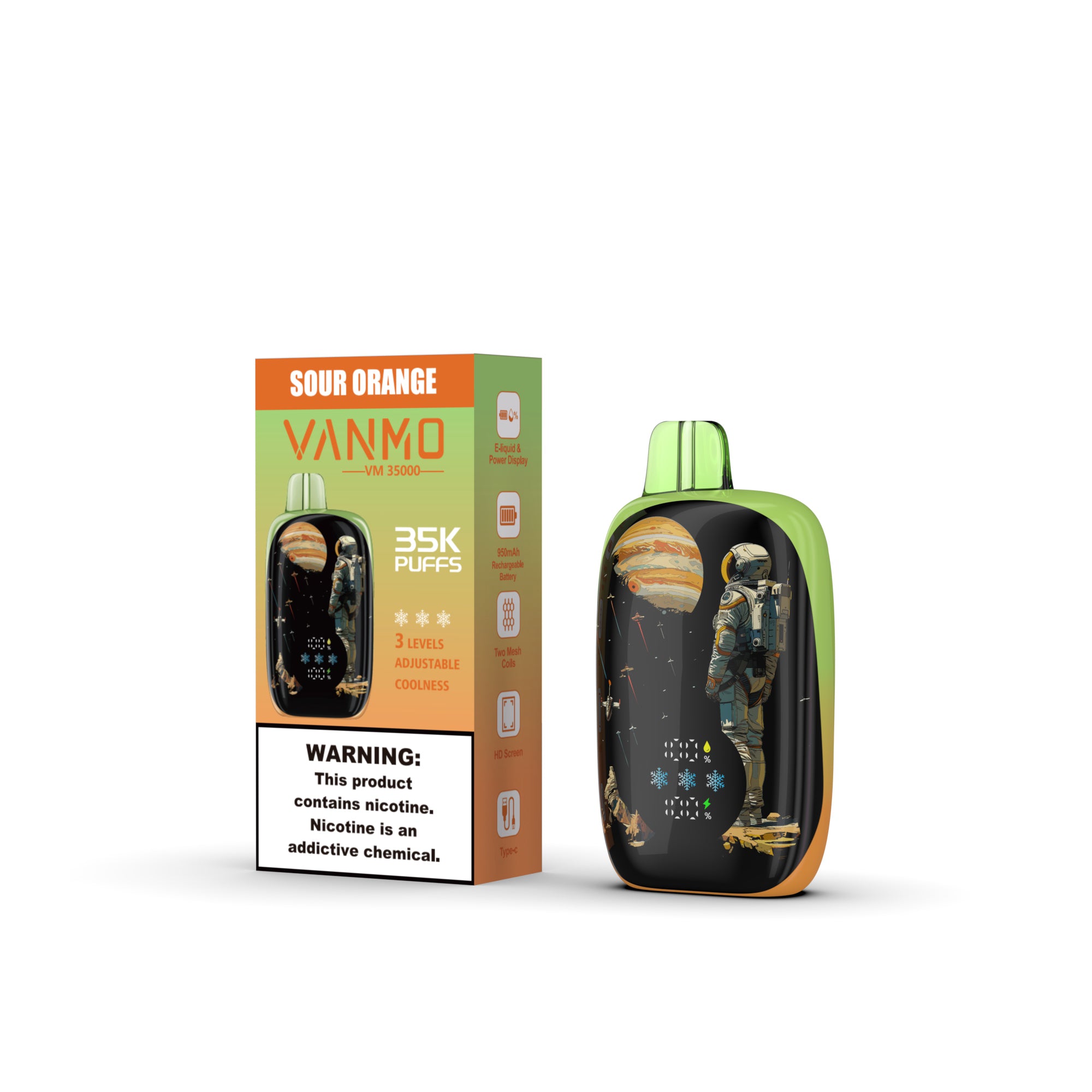 Vanmo VM35K 35000 Puffs Disposable Vape - 20mL | 5% Salt Vanmo VM35K 35000 Puffs Disposable Vape - 20mL | 5% Salt