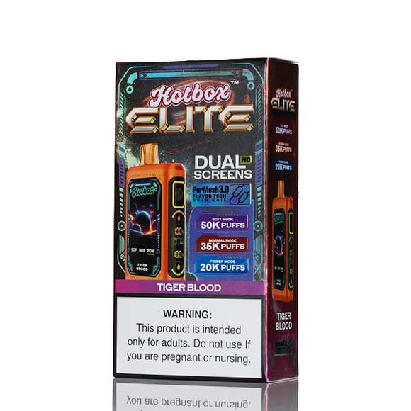 Hotbox Elite 50K 50000 Puffs Disposable Vape - 30mL