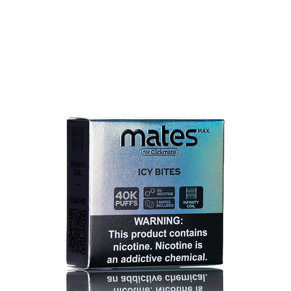 icy bites 7 Daze Clickmate Mates Max Recharge 2% Nic