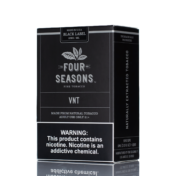 Four Seasons E-liquids - VNT - 60ml