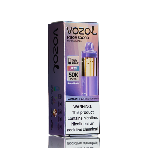 Vozol MEGA 50K 50000 Puffs Disposable Pod - 18mL $9.99 Vozol MEGA 50K 50000 Puffs Disposable Pod - 18mL $9.99